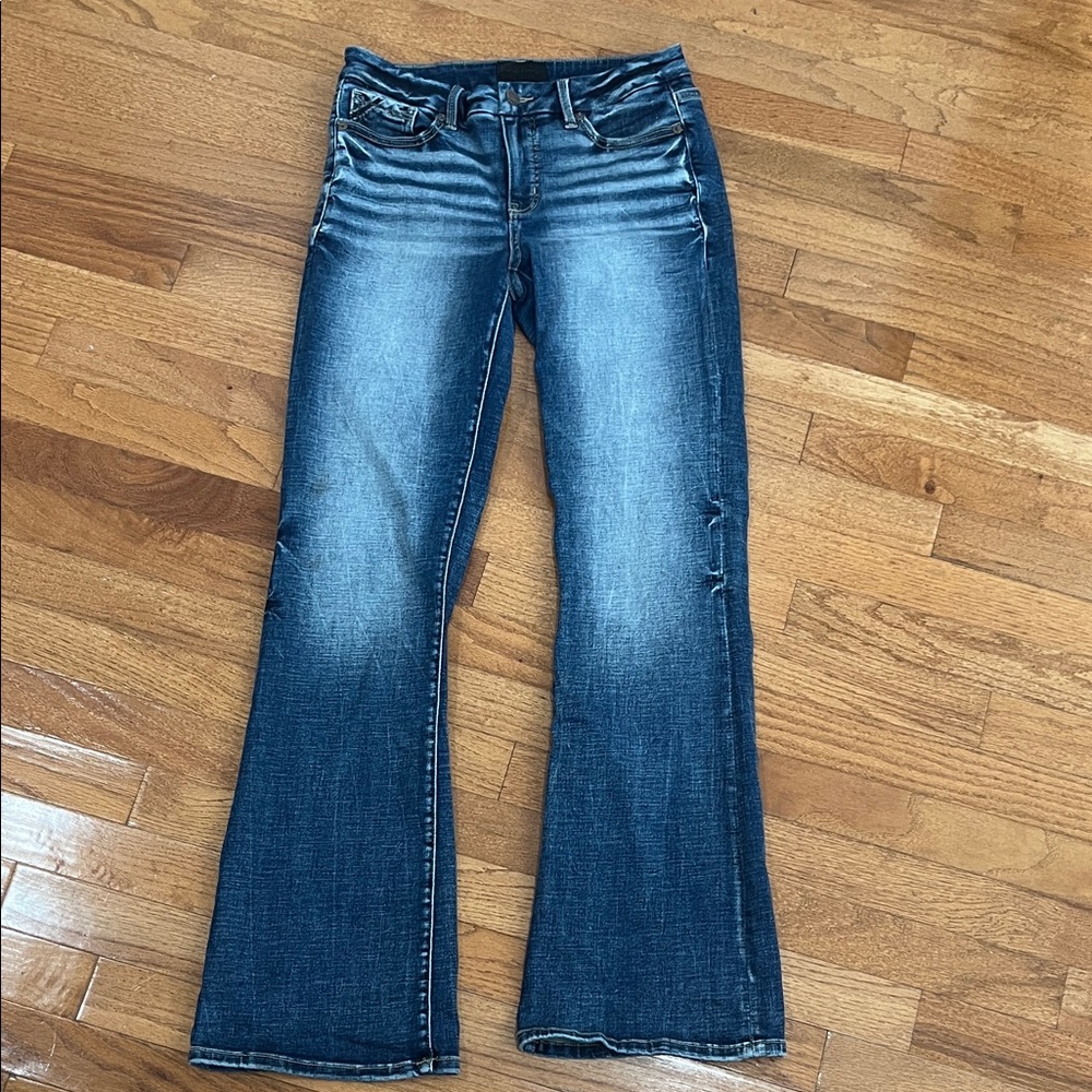 Buckle Black Women's Bootcut Jeans. Size 27x32. Fit No. 53